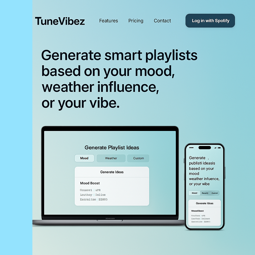TuneVibez screenshot